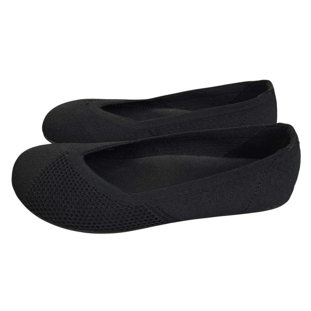 Xero Shoes Phoenix Knit Ballet Flats Womens 7.5 Black Barefoot Minimalist EUC - Picture 7 of 11